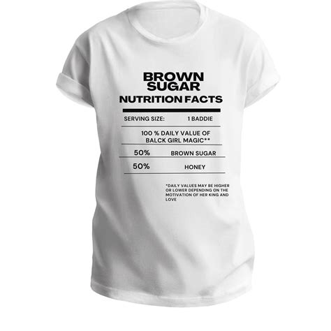 Brown Sugar Nutrition Facts – Noir Skye