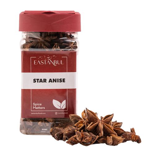 Amazon.com : Eastanbul Star Anise Whole 2.1oz Natural Anise Tea Star ...
