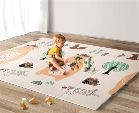 UANLAUO Baby Play Mat, Large 71" x 59" Baby Floor Mat, Play Mats for ...