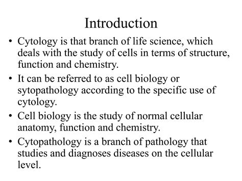 Cyto-pathology.pptx | Lung and Respiratory Health | Diseases and Conditions