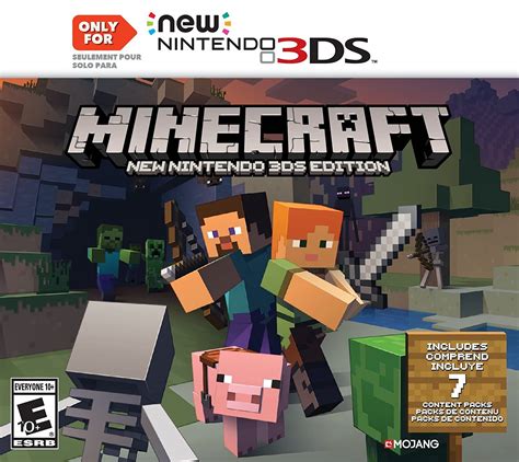 Amazon.com: Minecraft: New Nintendo 3DS Edition - New 3DS [Digital Code ...