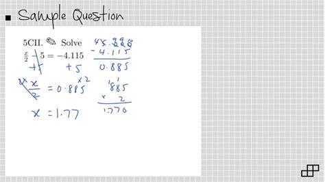 Image result for Solving Equations Containing Decimals
