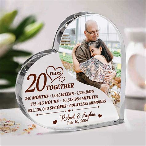 What to get for a 20 year wedding anniversary | Honestweddingadvice.com