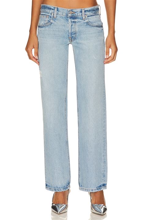 EB Denim Low Rise Baggy Jeans in Laguna | REVOLVE