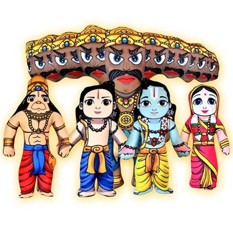Vrindavanstore.in Ramayana Epic- Lord Rama, Sita, Lakshman, Hanuman and ...