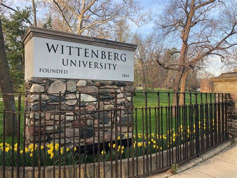 Wittenberg University: Admissions, Ranking, Acceptance Rate, Courses & Fees