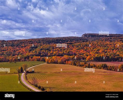 Mohonk House The Gunks NY - A view from the east during the fall ...