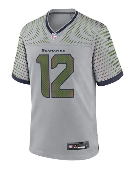 Jersey Nike de la NFL Game para hombre 12s Seattle Seahawks Rivalries ...