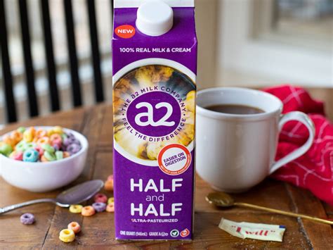 a2 Milk Or Half and Half As Low As $2.99 Right Now At Kroger - iHeartKroger