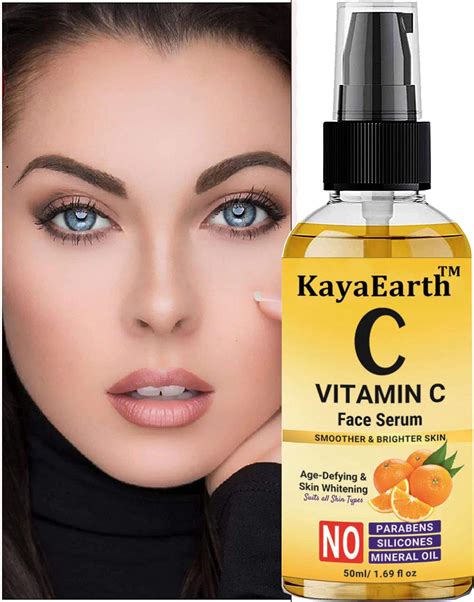 Buy KayaEarth C With E Face Serum - Skin Brightening Serum, Anti-Aging ...