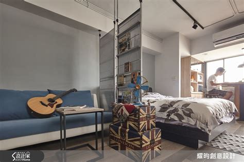 单身公寓样板房 – 设计本装修效果图