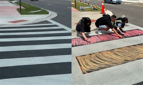 Pulse rainbow memorial crossing painted over by state of Florida