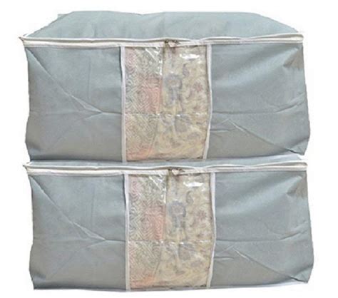 Kuber Industries 2 Pieces Non Woven Underbed Storage Organiser Set ...