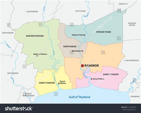 4,286 Vector Map Bangkok Images, Stock Photos & Vectors | Shutterstock