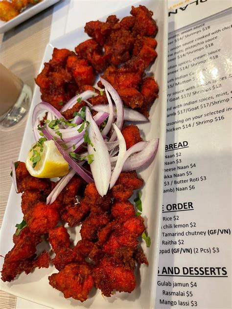 Menu at Cholanadu Indian Bistro restaurant, Fort Mill