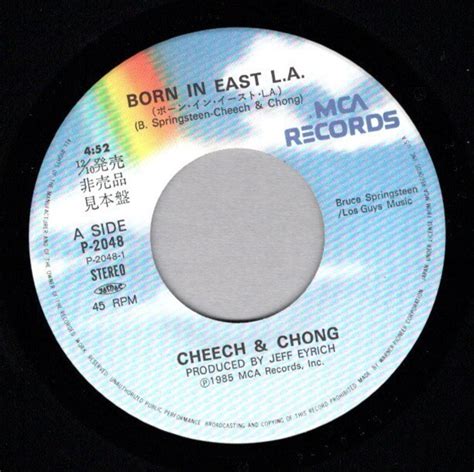 【7″/見本盤】チーチ＆チョン ボーン・イン・イースト・L.A. / 俺はナウいヤツ CHEECH & CHONG - Born in ...