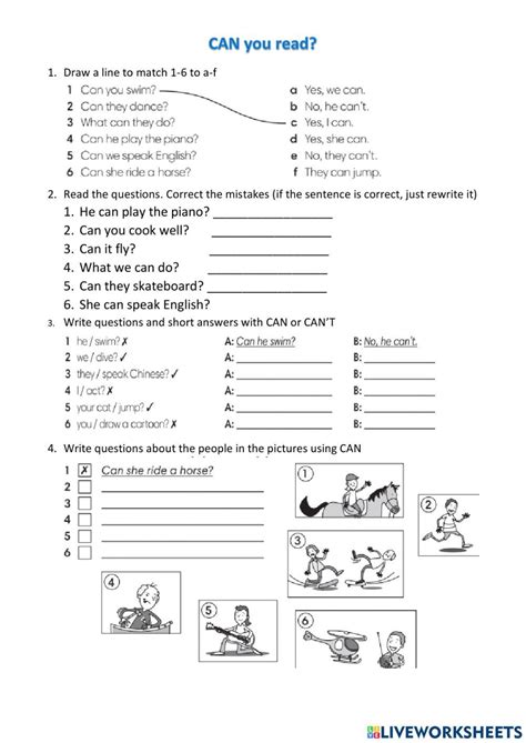 Can Question Form Worksheet 的图像结果