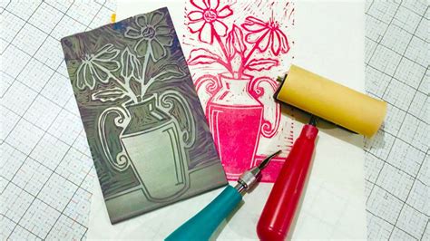 Image result for Linoleum Block Printing Lessons