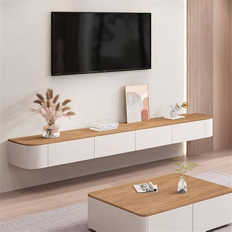 PetterShop Wall Mounted TV Cabinet,Floating TV Stand, Entertainment ...