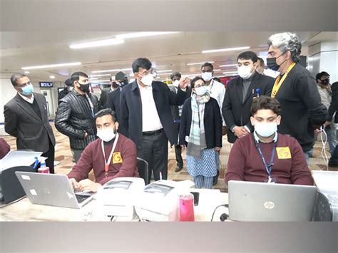 Mandaviya reviewed COVID testing, screening facility at Delhi IGI Airport
