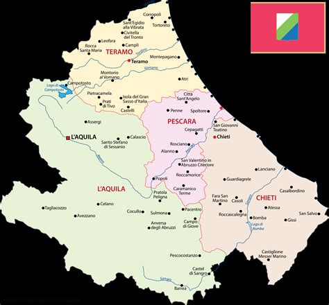 Mapas de Italia, la cuna europea de la cultura