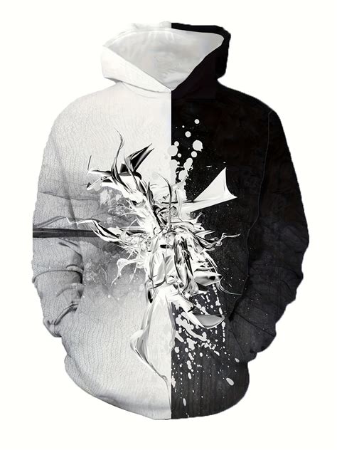Cool black and white hoodies online