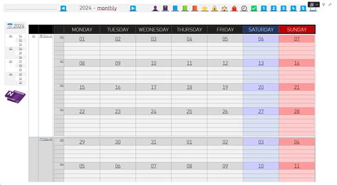 Image result for Insert Planner Calendar in OneNote