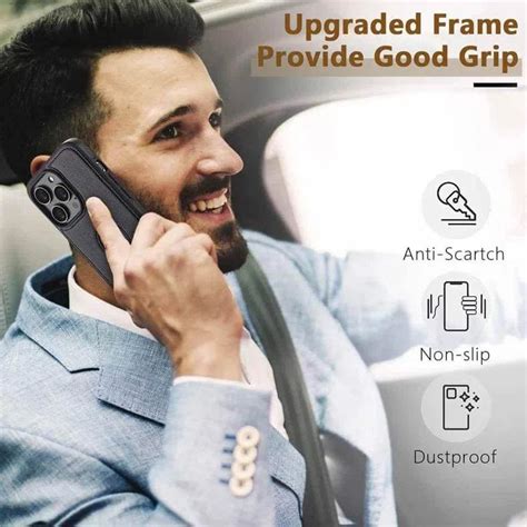 Slim PU lychee Leather Texture Hard Phone Back Case f – ktusu