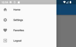 Image result for How to Use Drawer Flutter