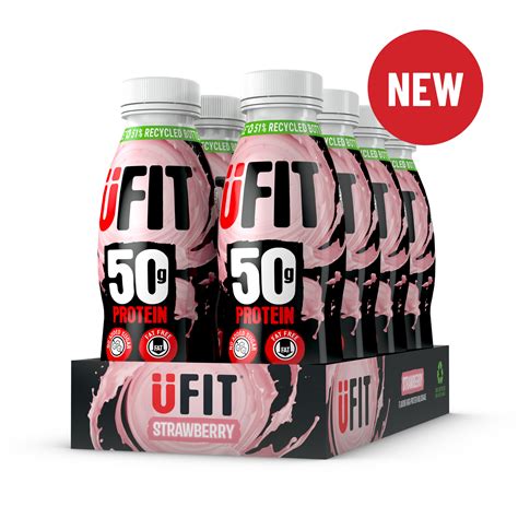 UFIT Drinks | 50g Protein Shakes | UK's No.1