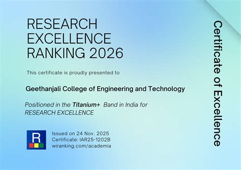 Home | Geethanjali College of Engineering and Technology