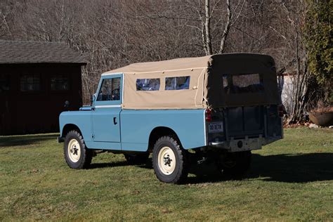 1965 Land Rover Series IIA Marine Blue 109 Inch - North America Overland