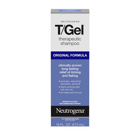 Neutrogena T Gel Therapeutic Shampoo Original Formula Anti Dandruff ...