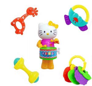 PRV TOYS baby rettal Drummer Toy Baby Boys & Baby Girls Best Birthday ...