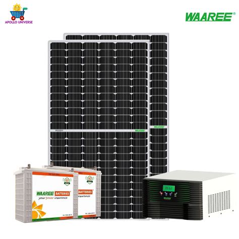 2 kilowatt, Half-Cut, Mono-Perc, off grid solar system installation ...