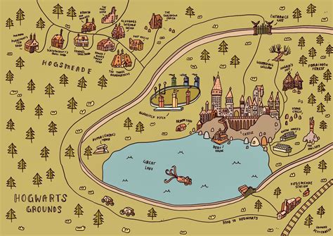 Harry Potter Map Hogwarts : Map Chamber – PESY