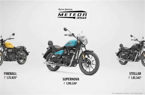 New Royal Enfield Meteor is high on personalisation | Autocar Professional