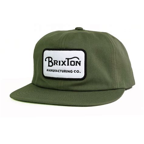 Brixton ブリクストン キャップ トラッカーキャップ トラックキャップ ワッペン 企業 カンパニー アイビーグリーン オリーブ ...