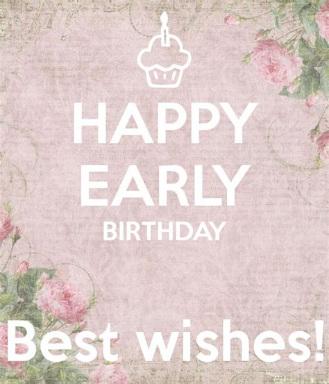 Advance Happy Birthday Wishes to Text a Friend