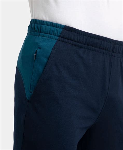 Buy Super Combed Cotton Rich Slim Fit Trackpant with Zipper Media ...
