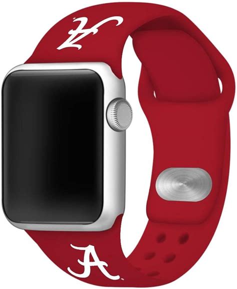 Buy AFFINITY BANDS Alabama Crimson Tide Silicone Sport Band Compatible ...