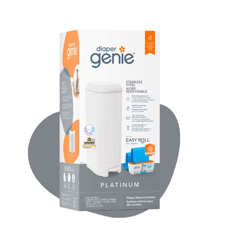 Platinum Diaper Pail: Odorless Disposal - Diaper Genie – diapergenie