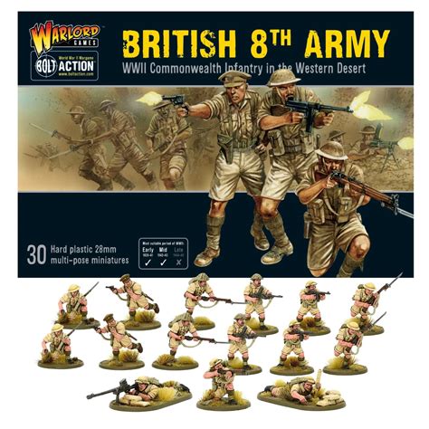 Wargames Delivered Bolt Action British 8th Army Set With Digital ...