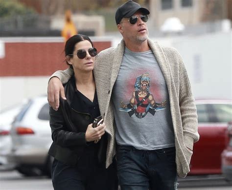 Sandra Bullock's Boyfriend Bryan Randall Wearing Gold Band | PS Celebrity