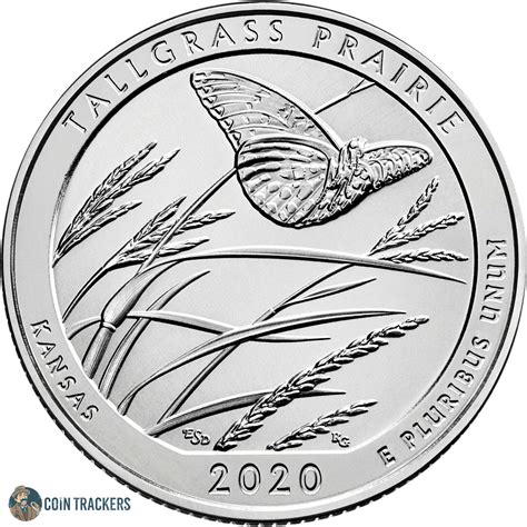 2020 S Tallgrass Prairie Kansas Quarter Value | CoinTrackers