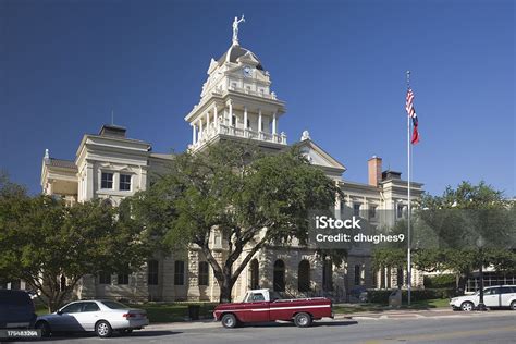 Bell County Courthouse In Central Texas Town Of Belton Stock Photo ...