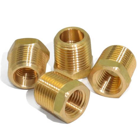 KOOTANS 4pcs Heavy Duty 3/8 NPT Male Thread to 1/4 NPT Female Thread ...