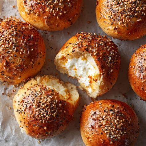 Best Cream Cheese Stuffed Bagel Bites - Homemade Recipe