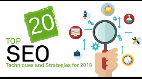 20 SEO Techniques You Should Use in 2018 [Infographic]