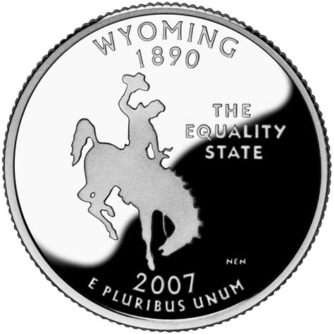 Quarter Dollar 2007 Wyoming, Coin from United States - Online Coin Club